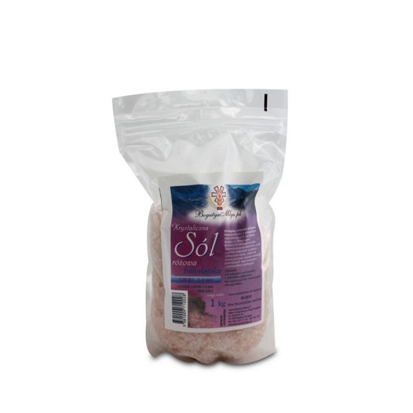 Соль гималайская розовая крупная (2-4 мм) - 200 г - Пакистан